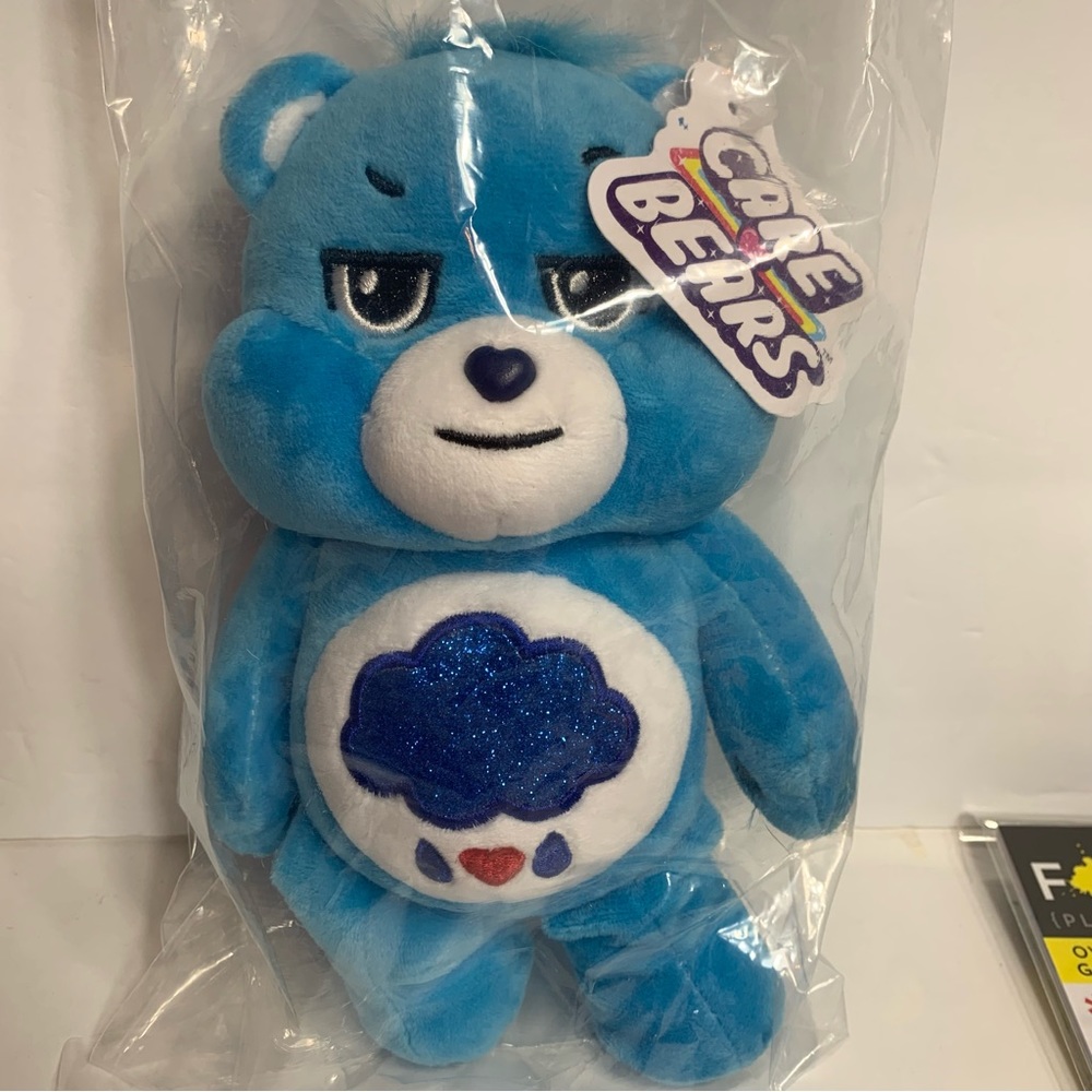 NWT. Small Grumpy Care Bear plush stuffed anima